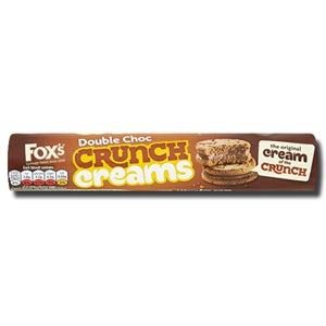 Cremes Double Choc Crunch da Fox 200g 