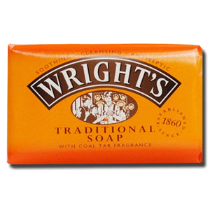 Jabón tradicional de Wright con fragancia de alquitrán de hulla 125 g 