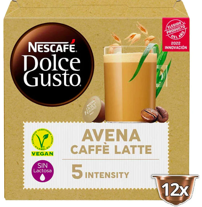 Avena Caffè Latte Avena Nescafé Dolce Gusto VEGANOS