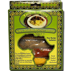 Taste of Africa Cabo Malayo Cordero al Curry 60g