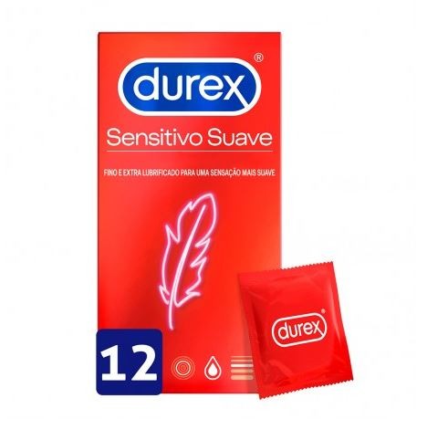Durex Sensitive Suave 12 Preservativos