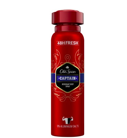 Old Spice Desodorante Spray Capitão 48h 150ml