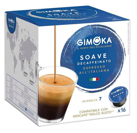 Descafeinado Espresso Soave Gimoka Dolce Gusto compatible
