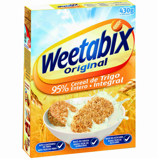 Weetabix de trigo y fibra integral