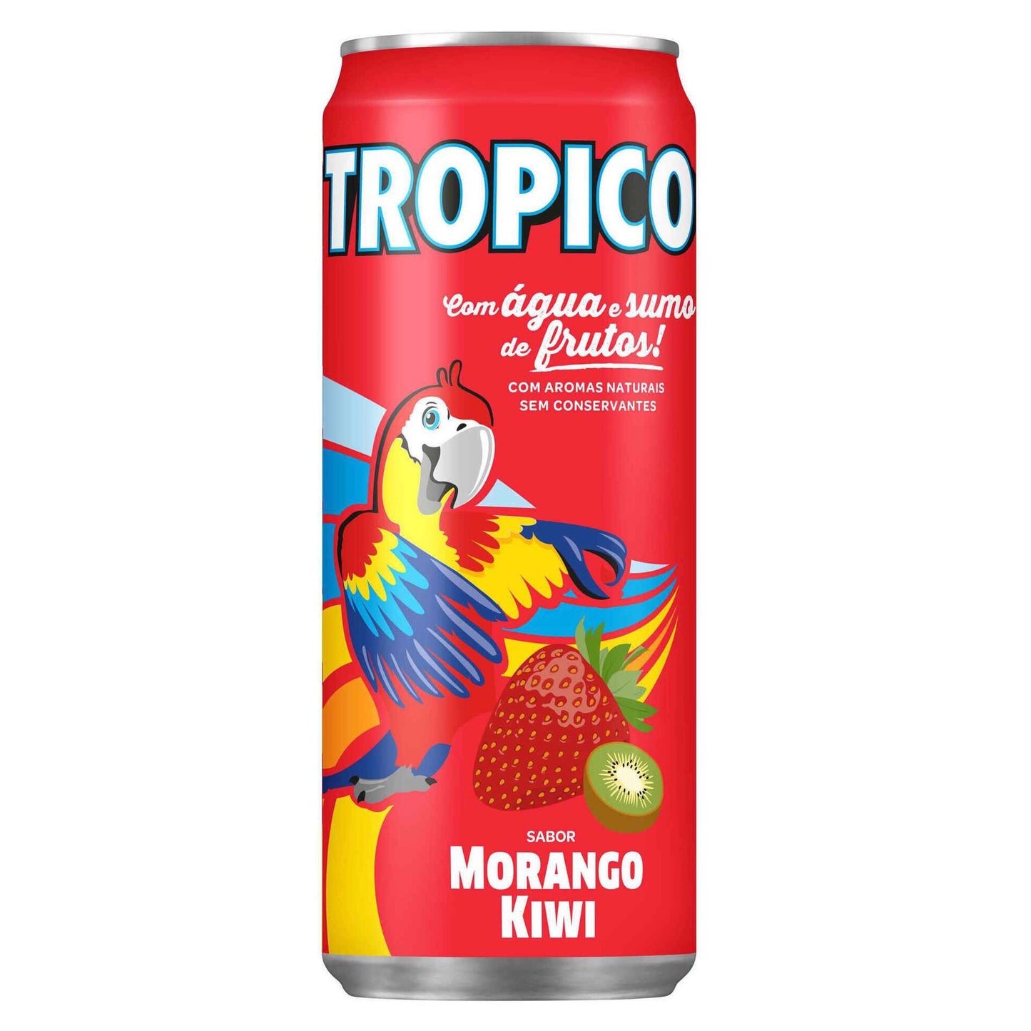 Refrigerante Still Morango e Kiwi Tropic 33cl 