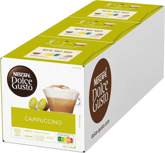NESCAFÉ Dolce Gusto Cappuccino, 48 cápsulas de café