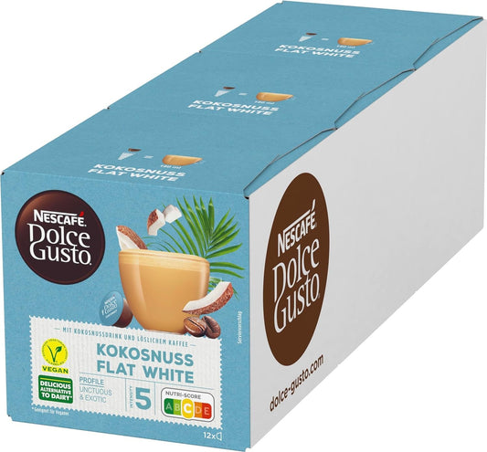 Coconut Flat White Dolce Gusto 36 Pack