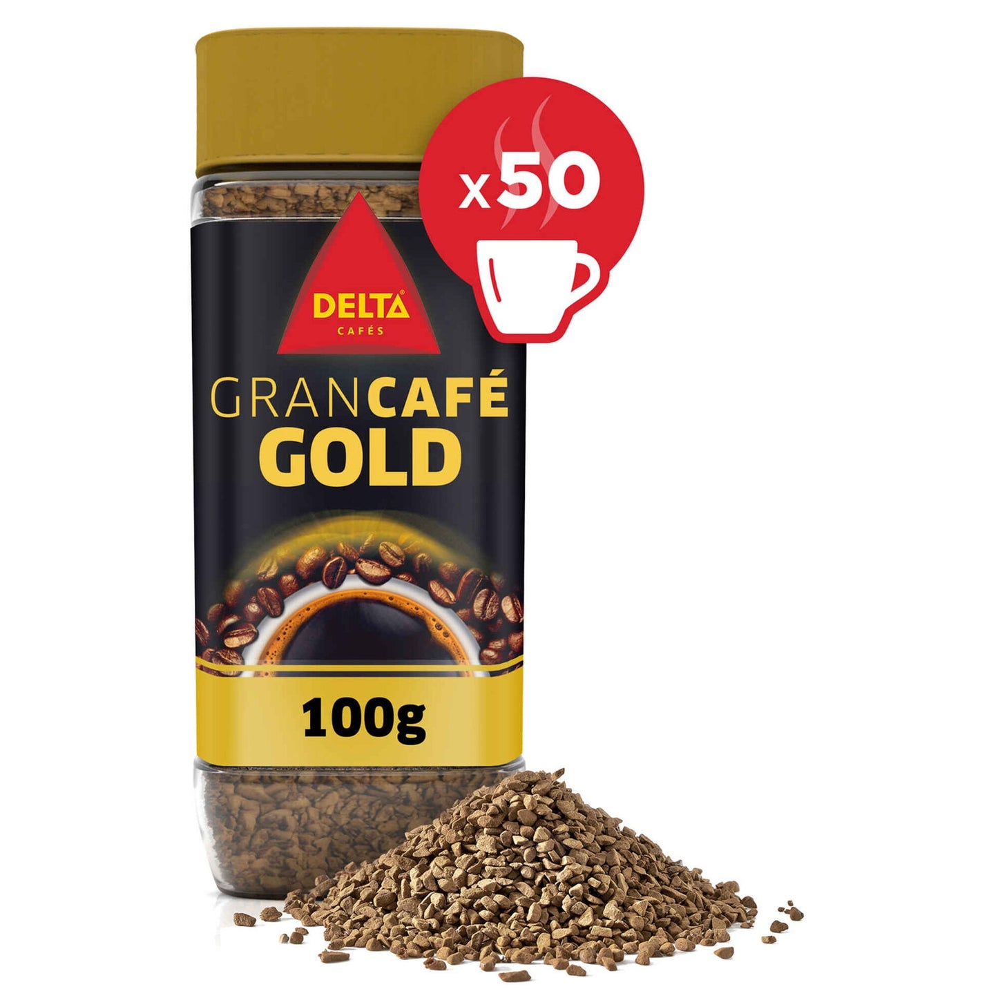Creme de Café Solúvel Delta Gold 100 g