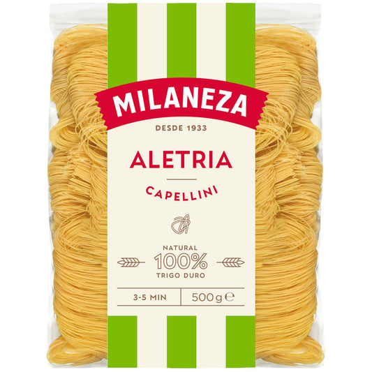 Espaguete Capellini Milaneze 500 gr