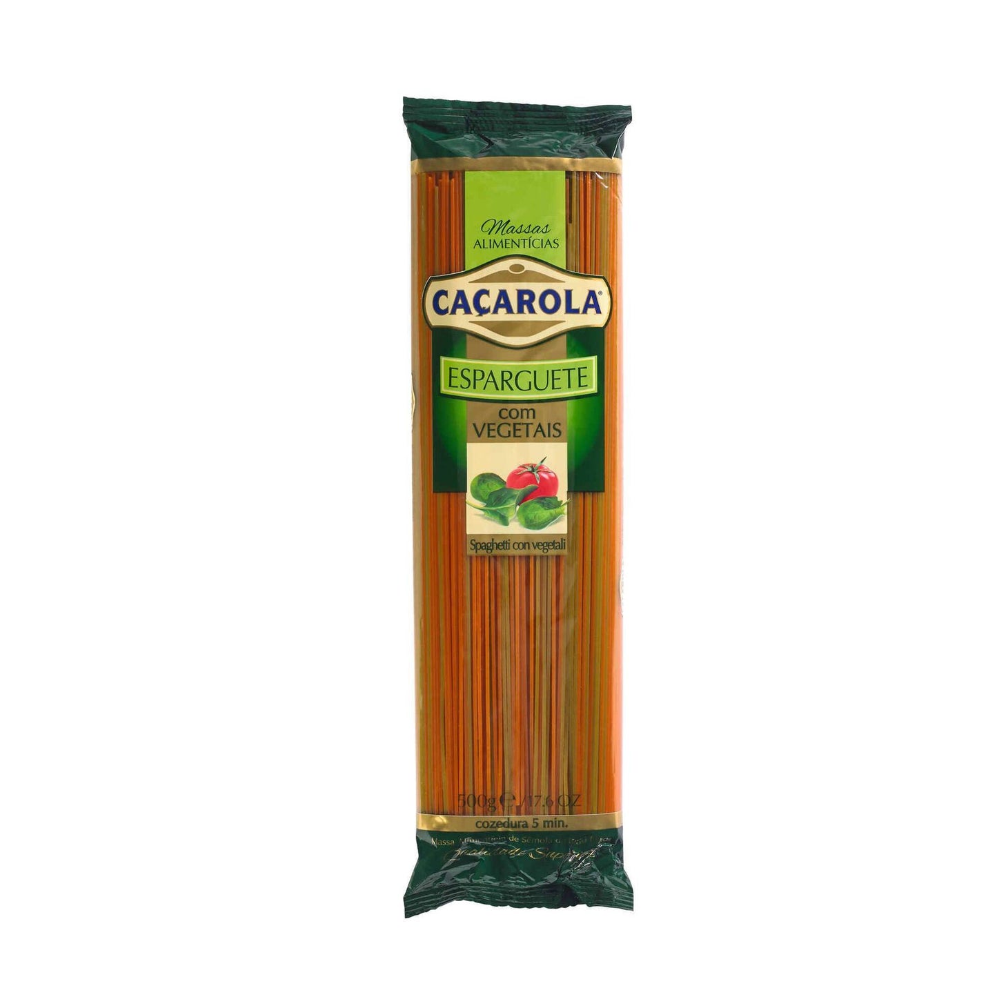 Espaguetis con Verduras Caçarola 500 gr