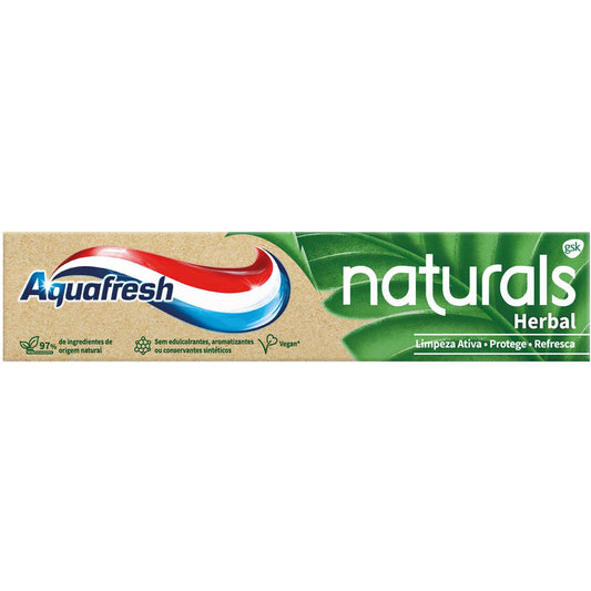 Pasta de dentes natural herbal Aquafresh 75 ml