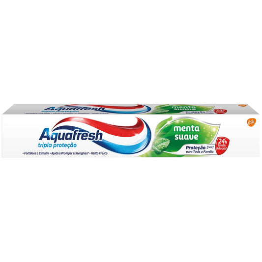 Pasta de dente suave de menta Aquafresh 75 ml