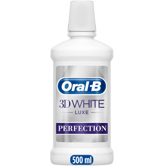White Luxe 3D Glamorous Shine Mouthwash Oral-B 500ml