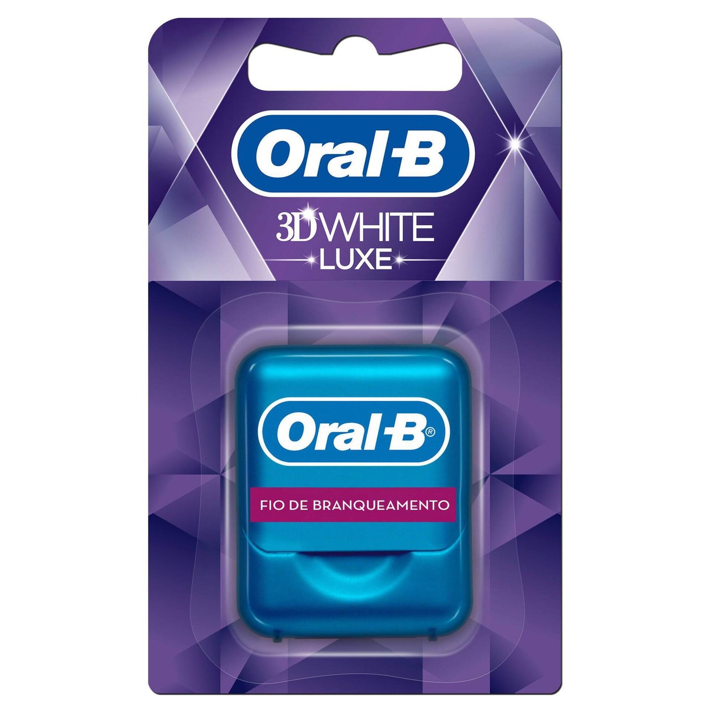 Fio Dental Luxe Branco 35m Oral-B Modelo 3D