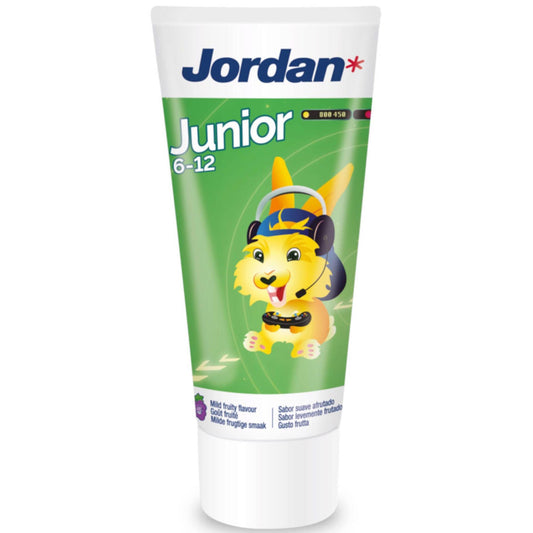 Pasta de dente júnior 6 a 12 anos Jordan 50 ml
