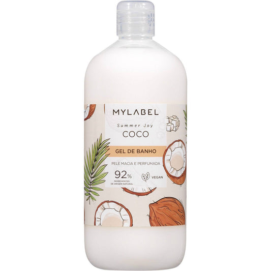 Gel de banho de coco MyLabel 500 ml