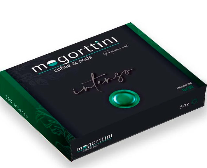 Intenso Mogorttini, 50 cápsulas compatíveis com Nespresso Professional 