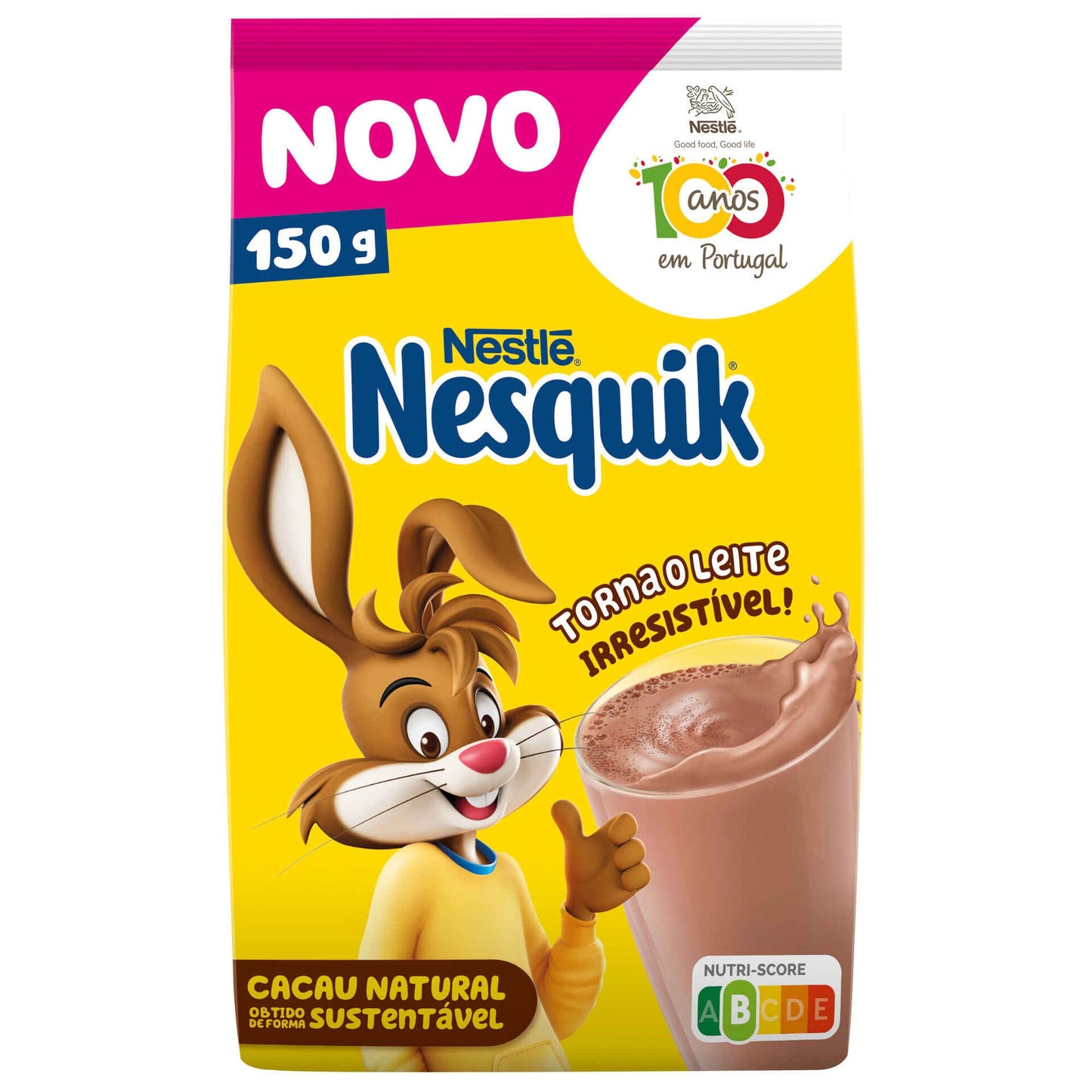 Bebida de Chocolate Soluble Nesquik 150 gramos