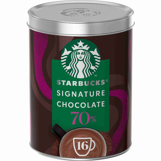 Bebida de Chocolate 70% Cacao Sin Gluten Starbucks 300 gramos