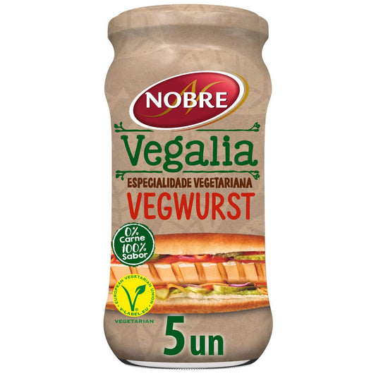 Pote Vegwurst Sem Glúten Nome Vegalia 697g