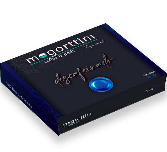 Mogorttini descafeinado, compatível com Nespresso Professional 50 cápsulas. 