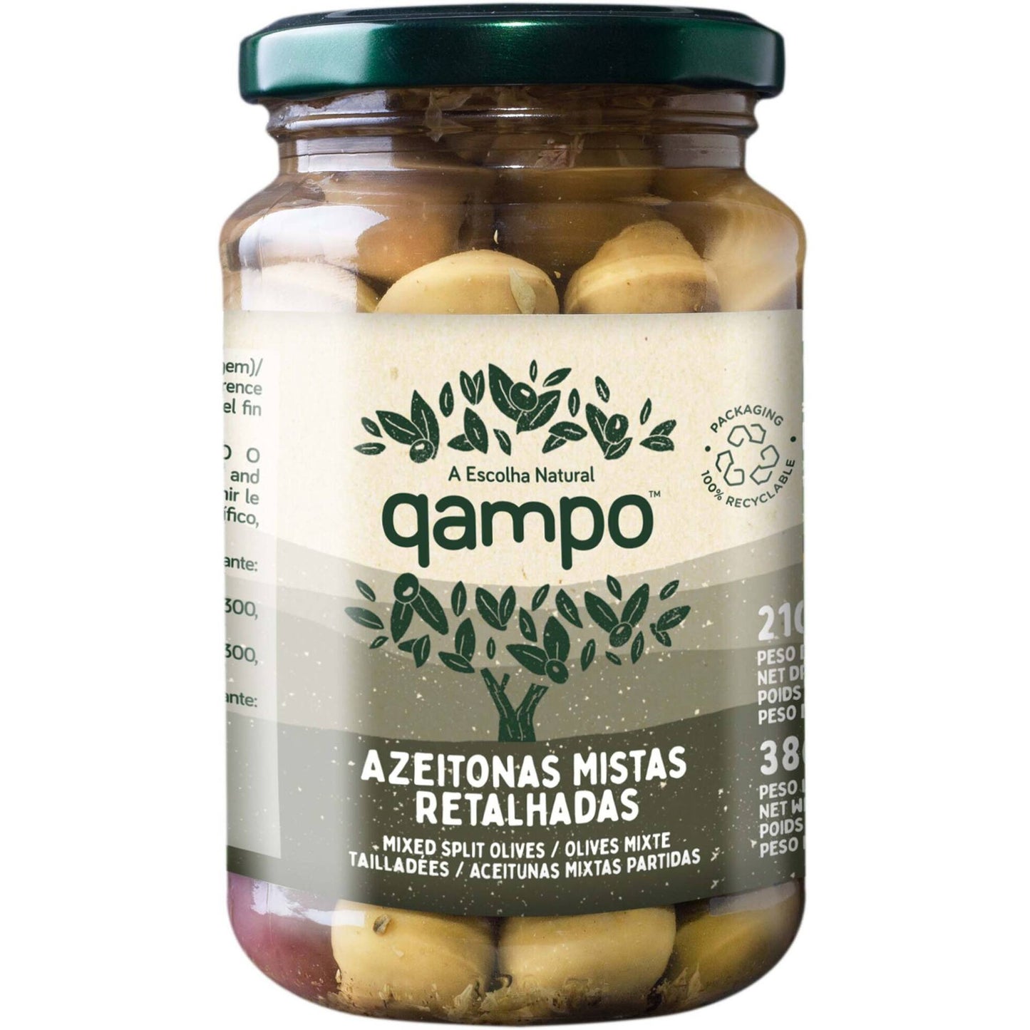 Aceitunas mixtas del campo 210g