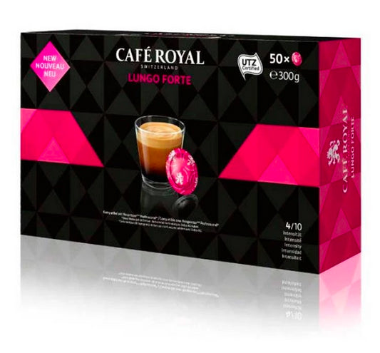 LUNGO FORTE Café Royal® para NESPRESSO PRO® 50 cápsulas 