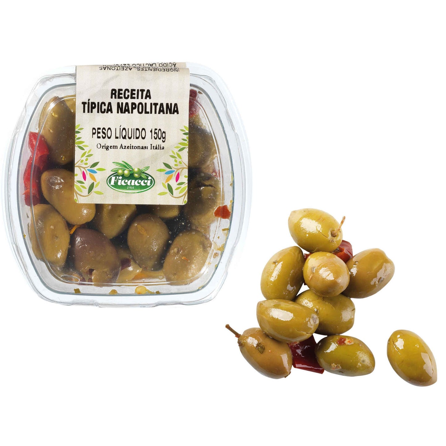 Ficacci de aceitunas napolitanas 150g