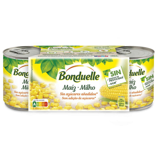 Sweet Corn Bonduelle 3x140g