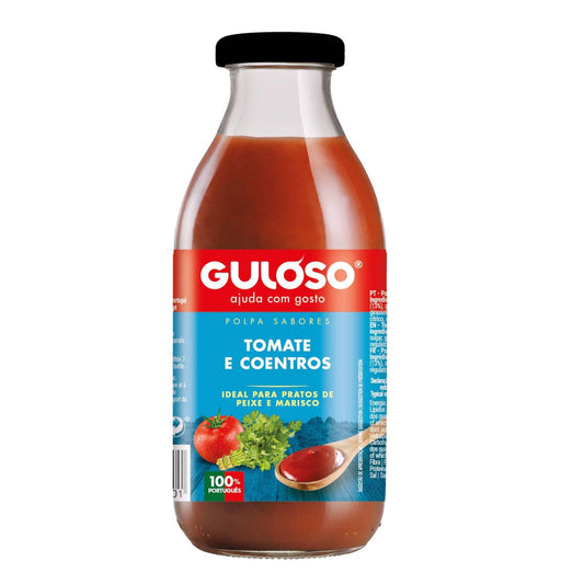 Tomato and Coriander Pulp 500g Guloso