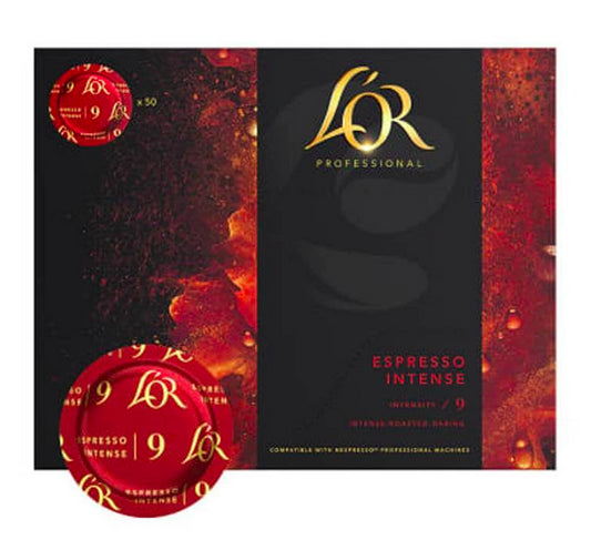 Espresso Intenso L'or 50 cápsulas para Nespresso Professional® 
