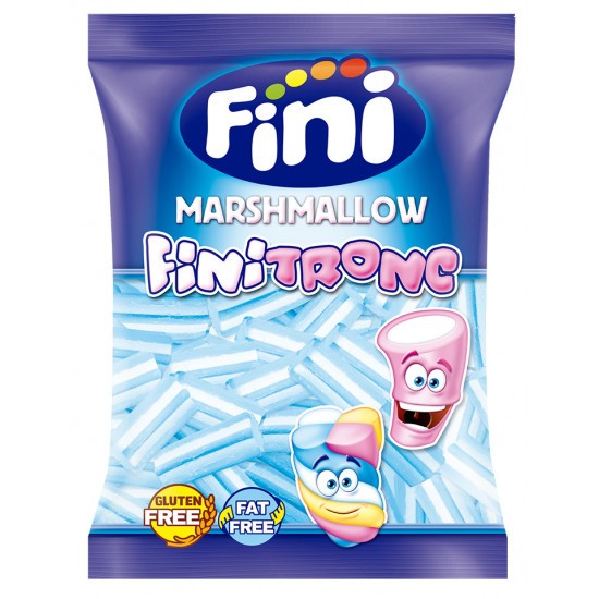 Tronc Fluted Blue Marshmallow per 25