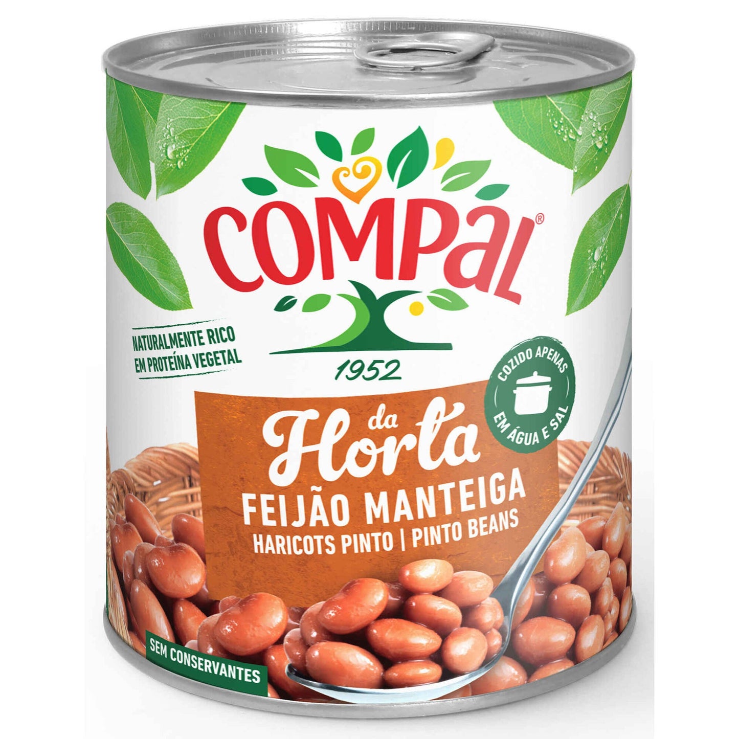 Frijoles Mantecosos Compal 845g