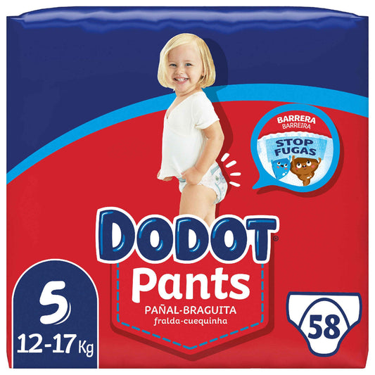 DODOT Pañales Ropa Interior Pantalones 12-17kg T5