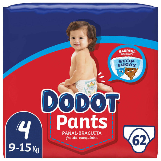 DODOT Pañales Ropa Interior Pantalones 9-15kg T4