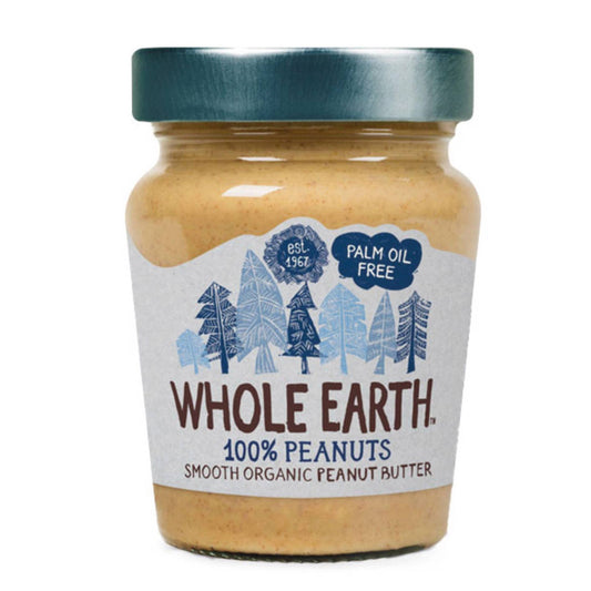 Smooth Peanut Butter Whole Earth 227g