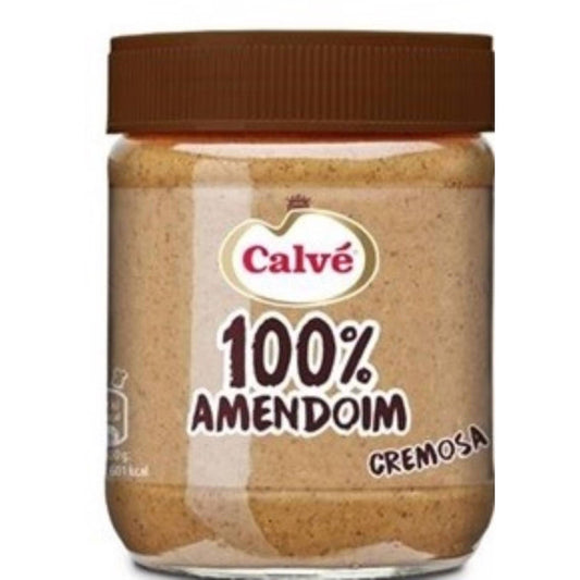 Manteiga de Amendoim 100% Cremosa Calve 350g