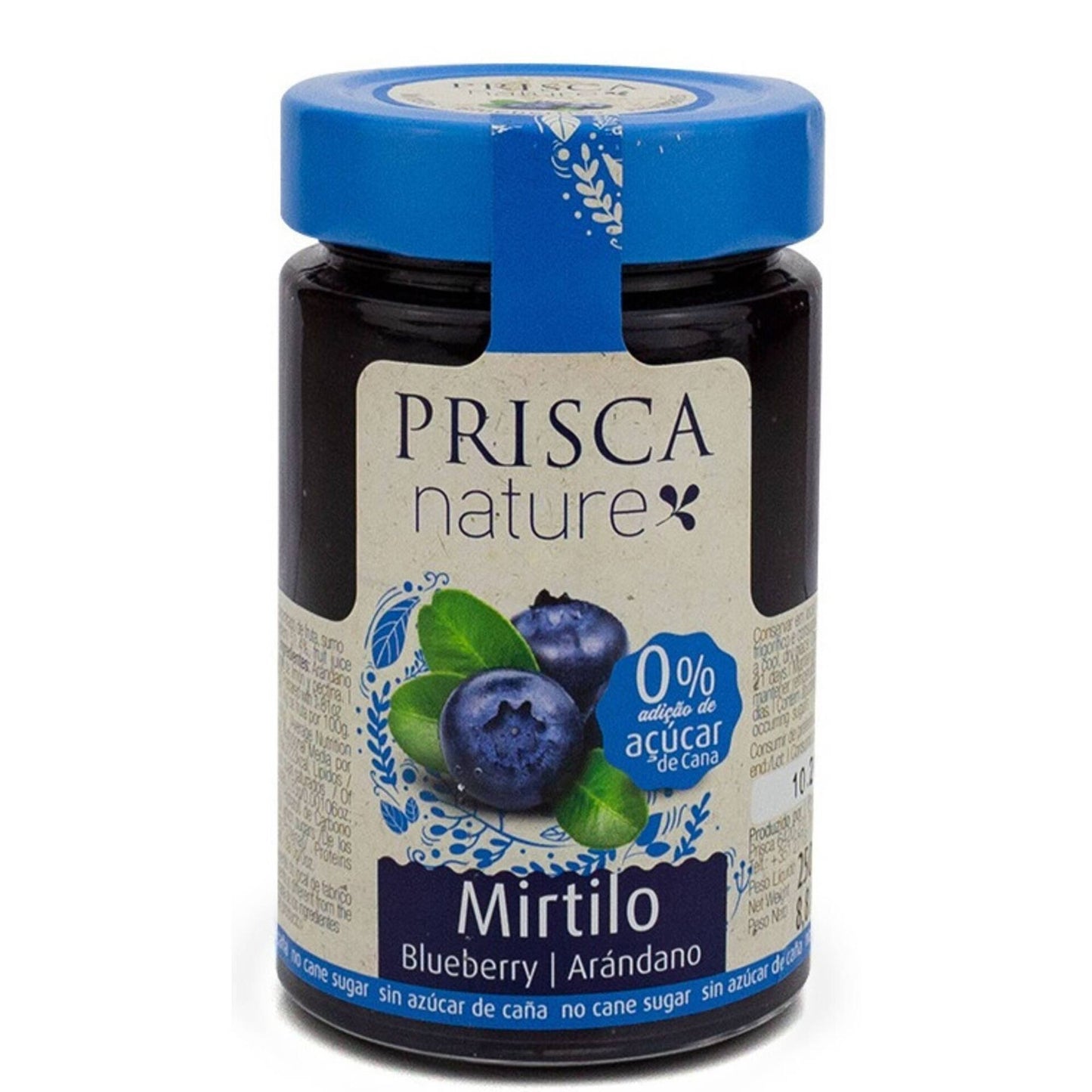 Doce Blueberry Prisca 250g