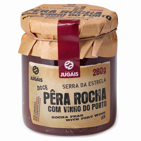 Doce de Pêra Rocha com Vinho do Porto Quinta de Jugais 280g