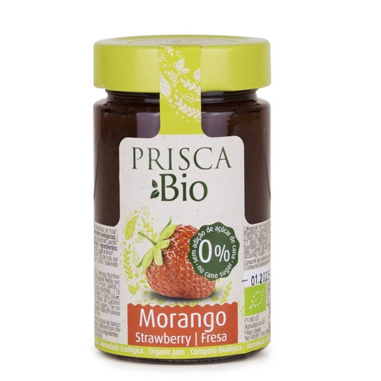 Strawberry jam BIO Prisca  240g