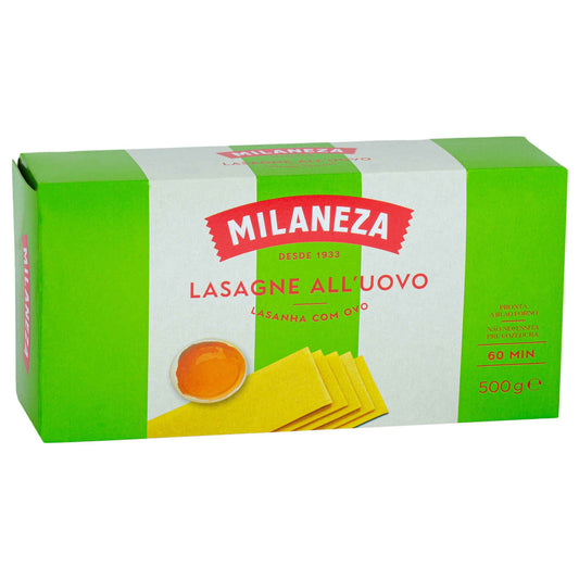 Lasaña Pasta con Huevo Milaneza 500 gr