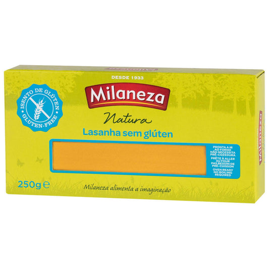 Lasaña de Pasta con Huevo Milaneza Sin Gluten 250 gr