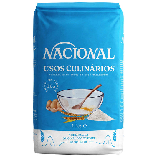 Farinha de Trigo T65 Nacional 1kg