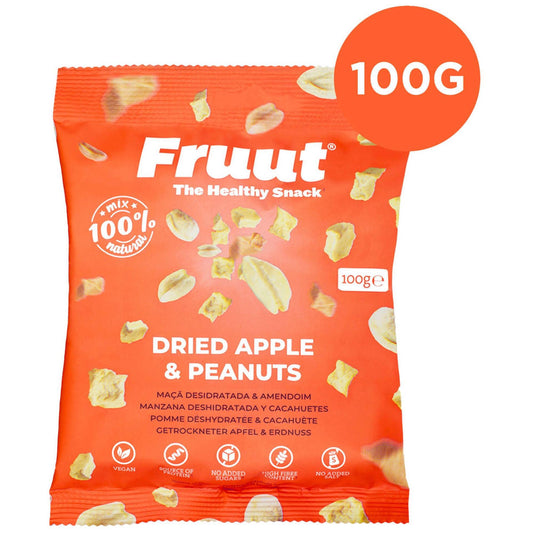 Fruta Maçã e Amendoim 100 gramas