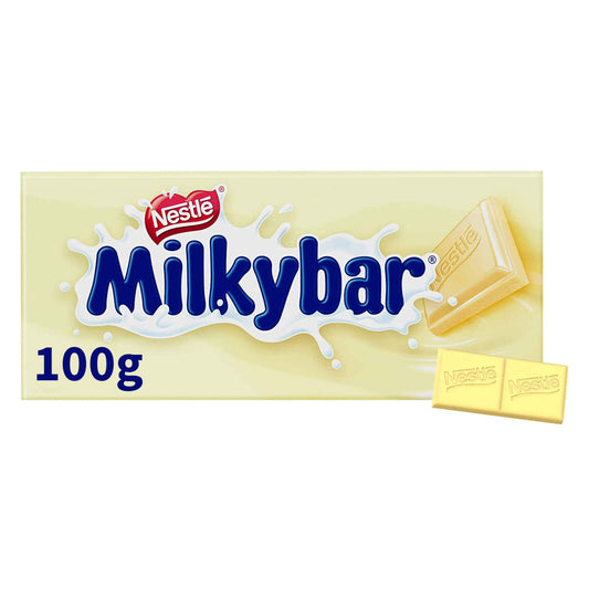 Tableta Milkybar Chocolate Blanco Nestlé 100 gramos