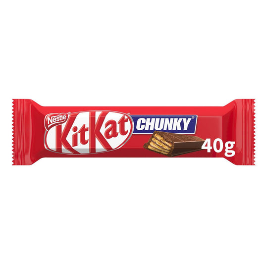 Kit Kat Lanche de Chocolate ao Leite Chunky Kit Kat 40 gramas
