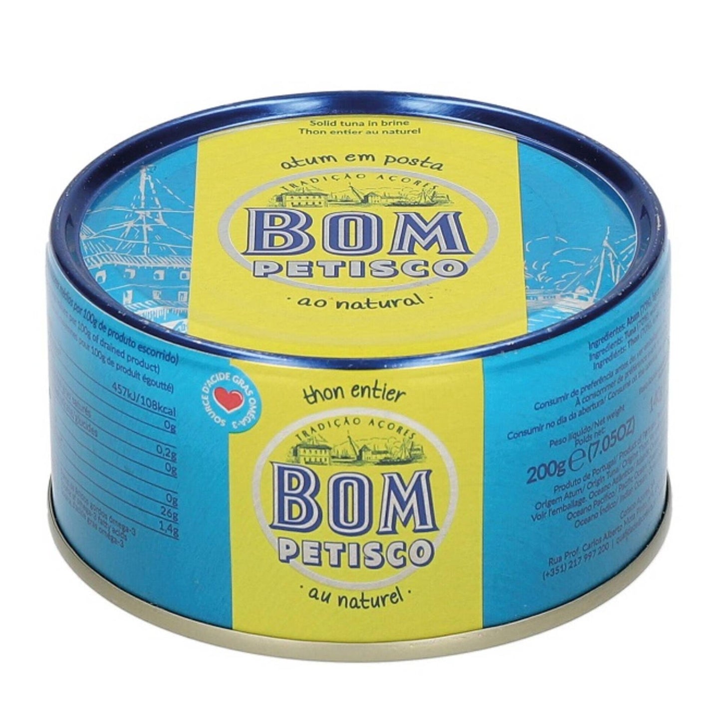 Atún Natural Bom Petisco 200g