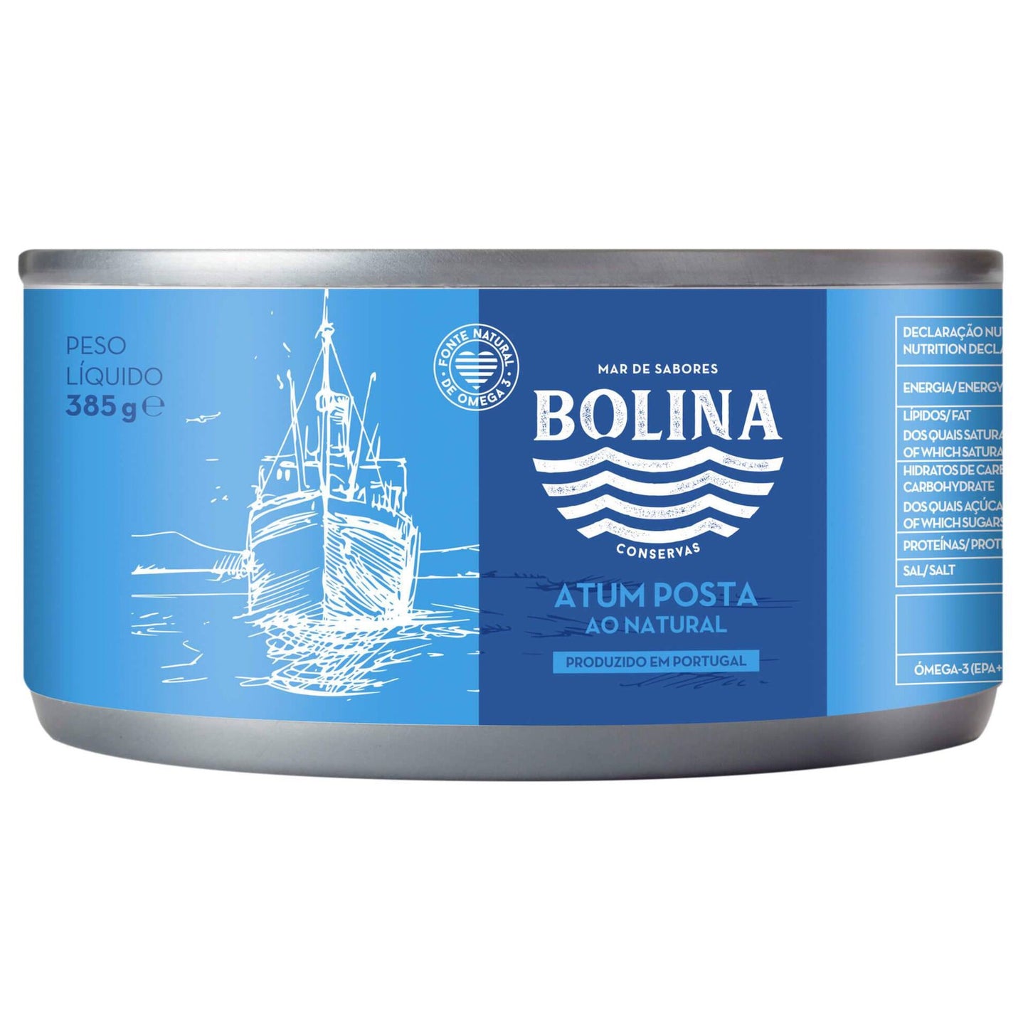 Natural Tuna Bolina 385g