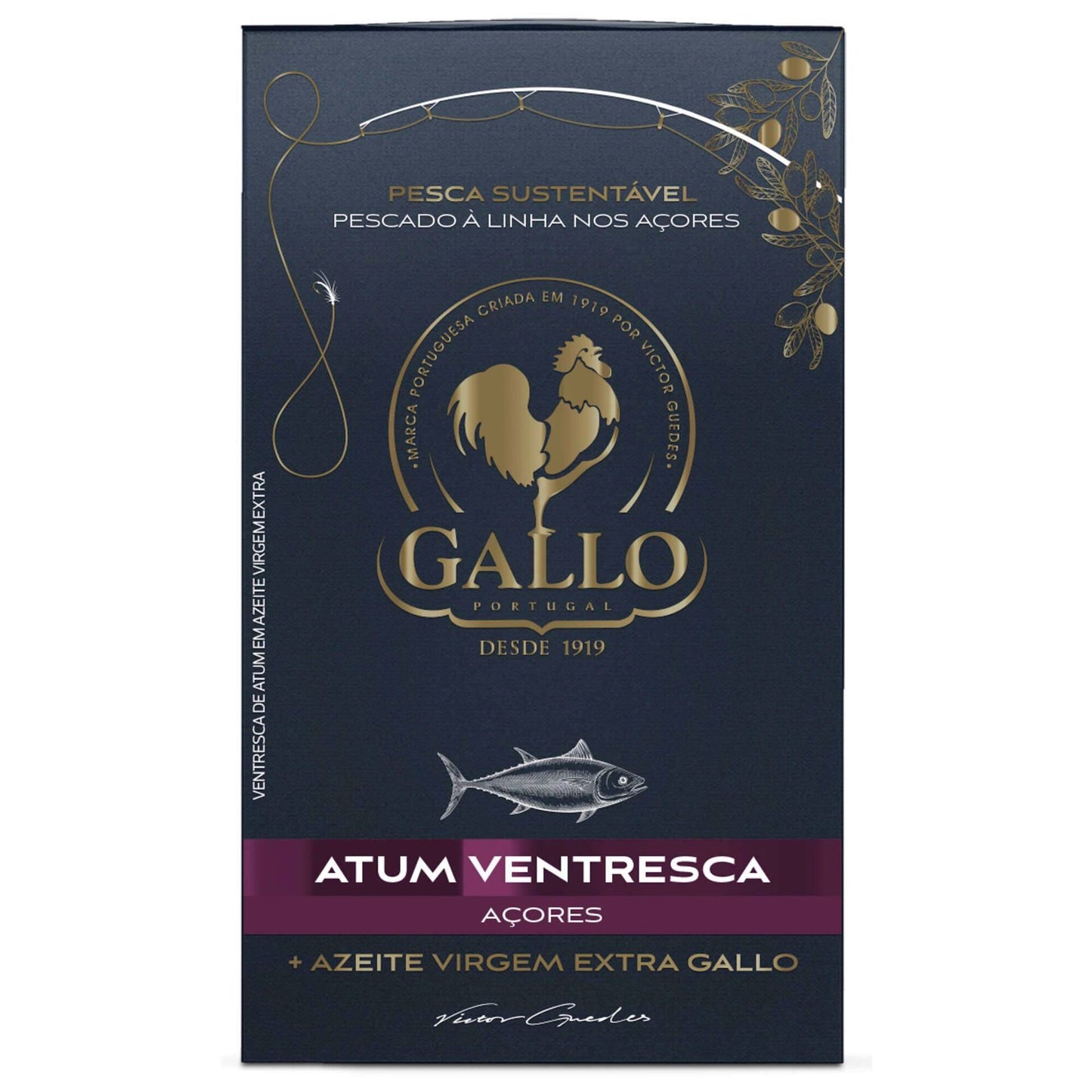 Ventresca de Atún en Aceite de Oliva Virgen Extra Gallo 120g