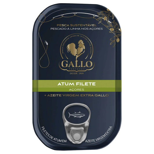 Filete de Atún en Aceite de Oliva Virgen Extra Gallo 120 gr
